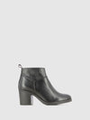 Botins com Fecho em Preto